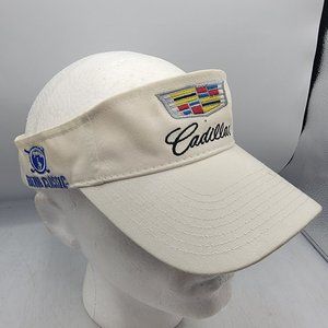 Hit Wear Boeing Classic Cadillac Adults White Visor Golf Outdoors Sports